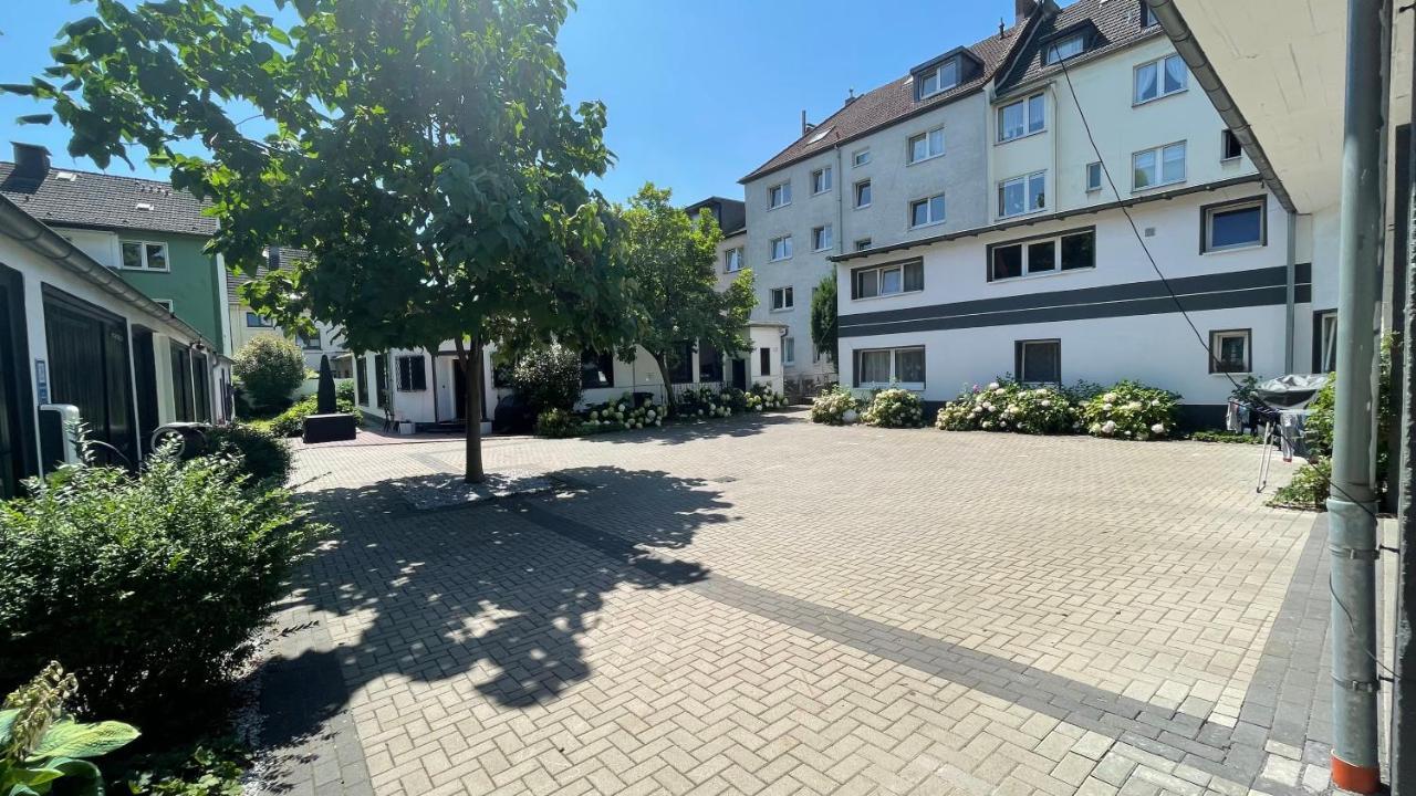 杜伊斯堡Oase Im Gruenen Hinterhof, Eg, Ruhe, Terrasse, Carport, Free Paytv, Kaffee&Tee, Fahrraeder公寓 外观 照片