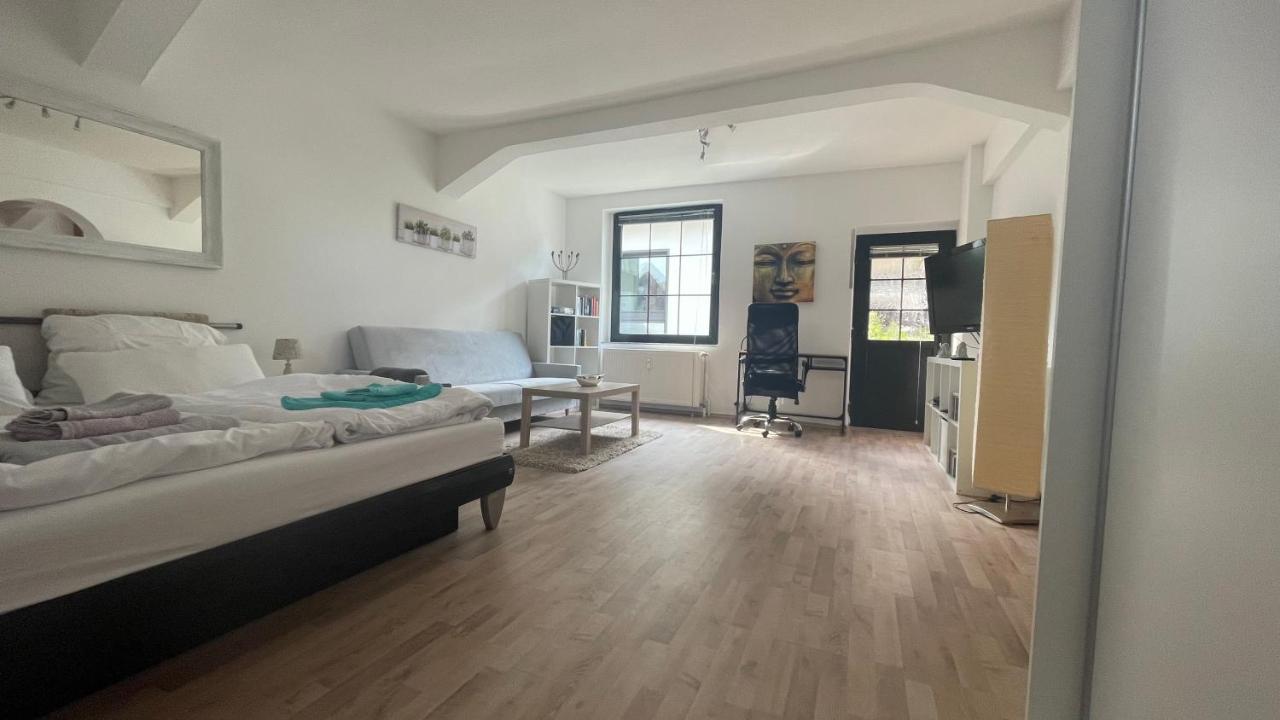 杜伊斯堡Oase Im Gruenen Hinterhof, Eg, Ruhe, Terrasse, Carport, Free Paytv, Kaffee&Tee, Fahrraeder公寓 外观 照片