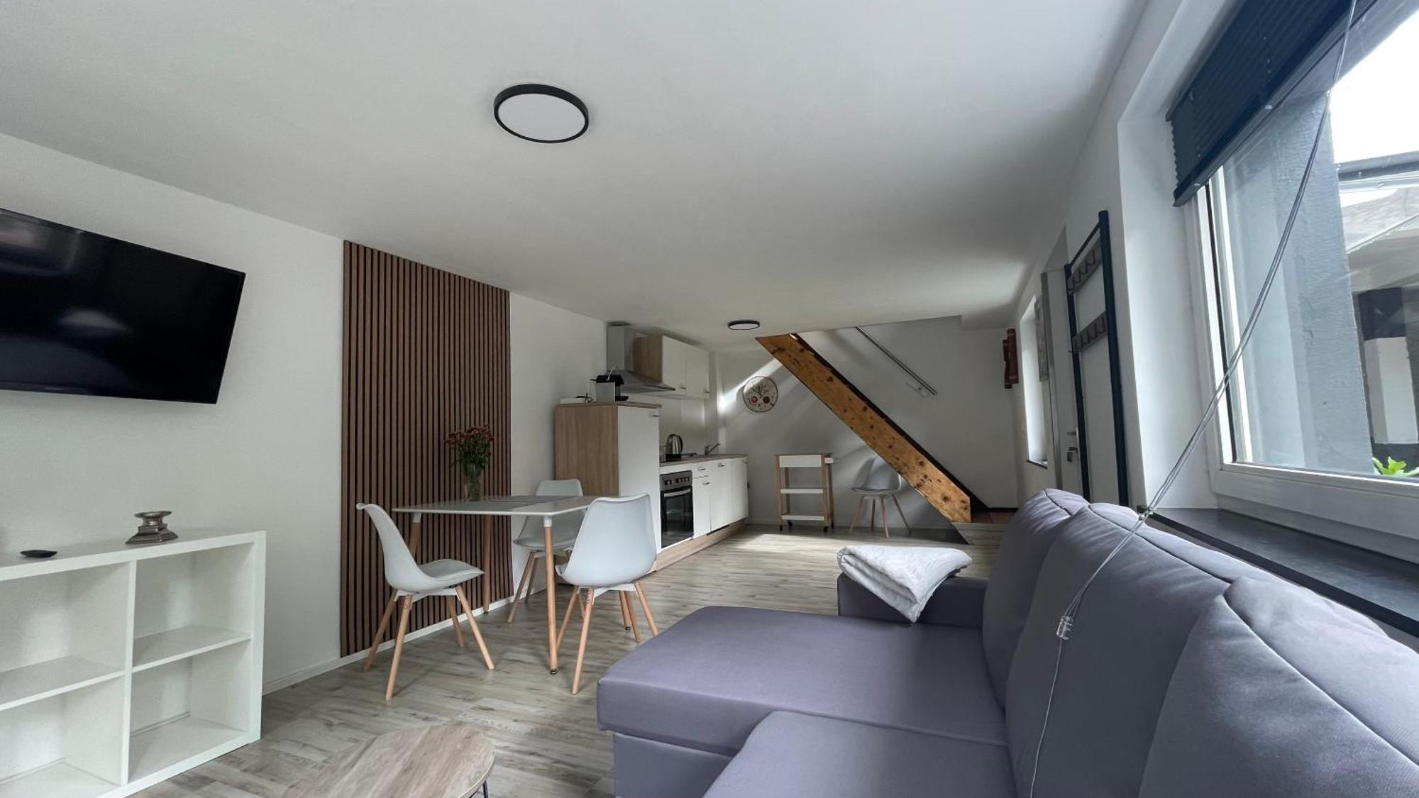 杜伊斯堡Oase Im Gruenen Hinterhof, Eg, Ruhe, Terrasse, Carport, Free Paytv, Kaffee&Tee, Fahrraeder公寓 外观 照片